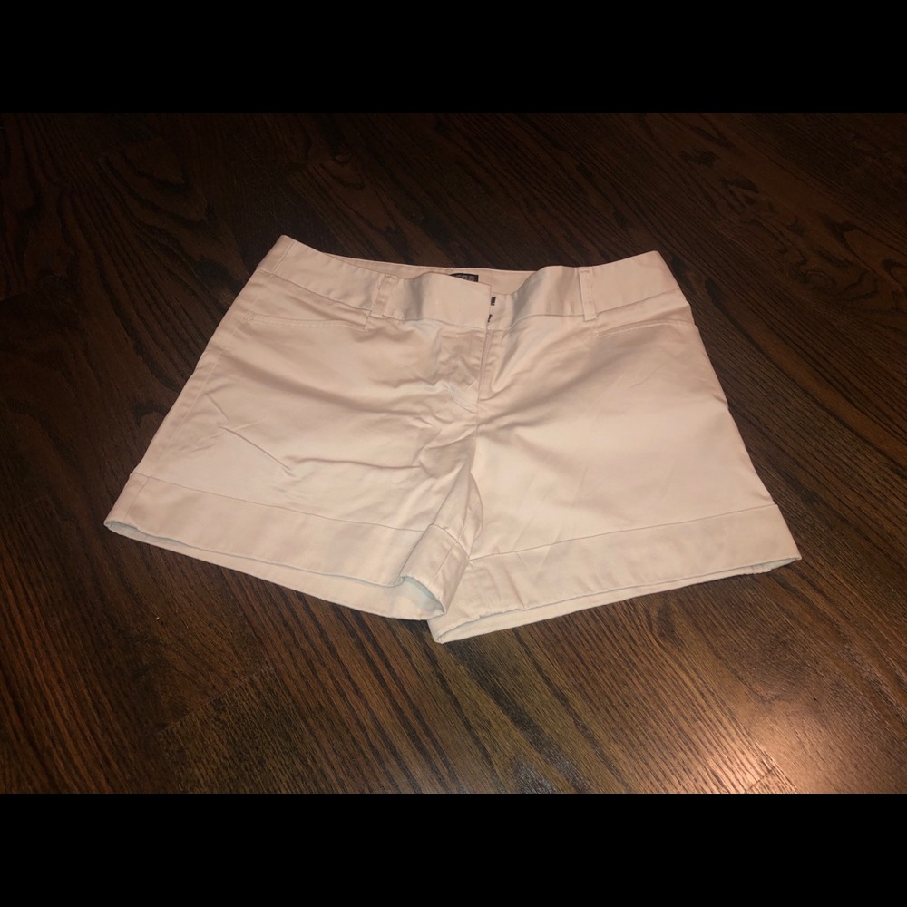 Express Editor Shorts Size 4 Khaki/Tan - image 1